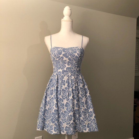 Lilly Pulitzer Bethany Dress in Tide Blue - Picture 4 of 7